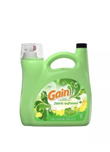 Gain Ultra Concentrated Liquid Fabric Softener, Original (138 fl. oz., 204 loads