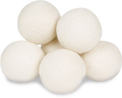 Wool Dryer Balls by Smart Sheep 6-Pack, XL Premium Reusable Natural Fabric