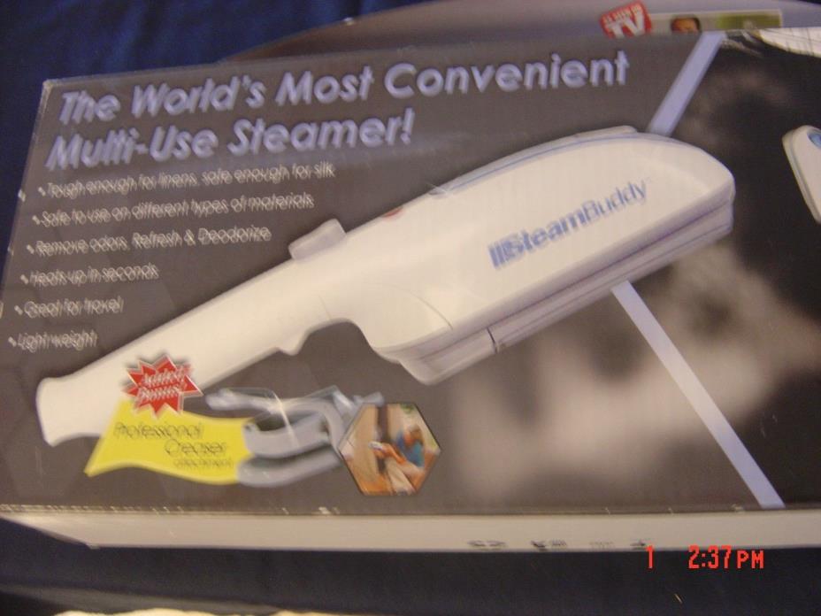 NIB Steam Buddy Billy Mays As Seen On TV