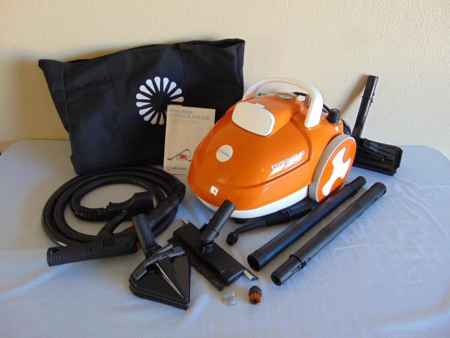 Reliable EnviroMate GO E20 Premium Series Steam Cleaner Made in Italy