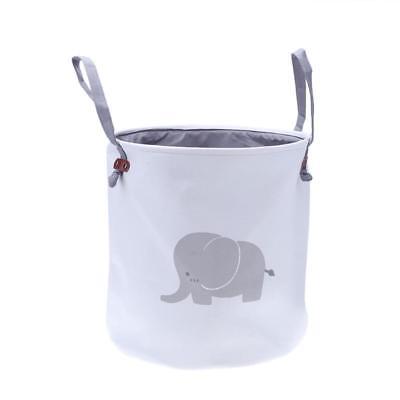 Elephant Pattern Foldable Laundry Basket