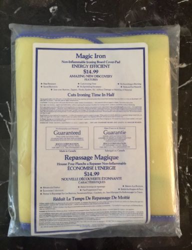 Magic Iron Ironing Board Cover Pad NIP