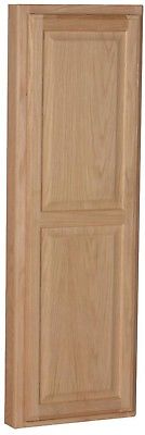 Household Essentials Ironing Board Unfinished Oak Wood In-Wall Heat Resistant