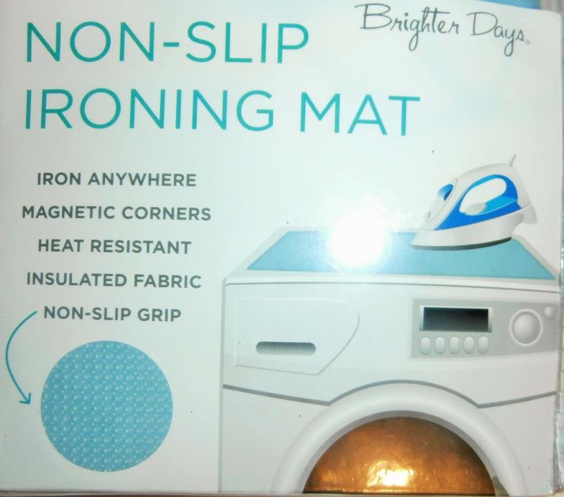 Portable Ironing Mat Magnetic Surface Pad NonSlip Heat (Shell 100% Cotton)