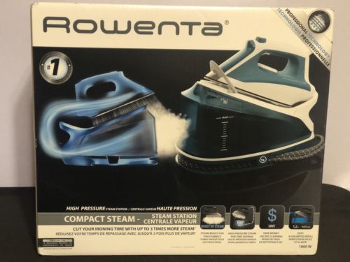 Rowenta DG7530 Compact Steam 1800-Watt Steam Iron Station Stainless Steel ,