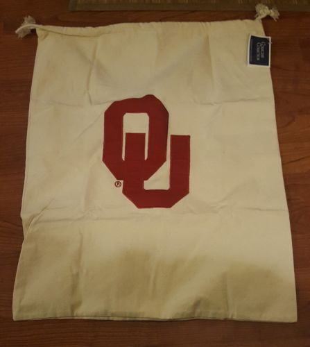 Collegiate Oklahoma Sooner Canvas Laundry Duffel Bag University