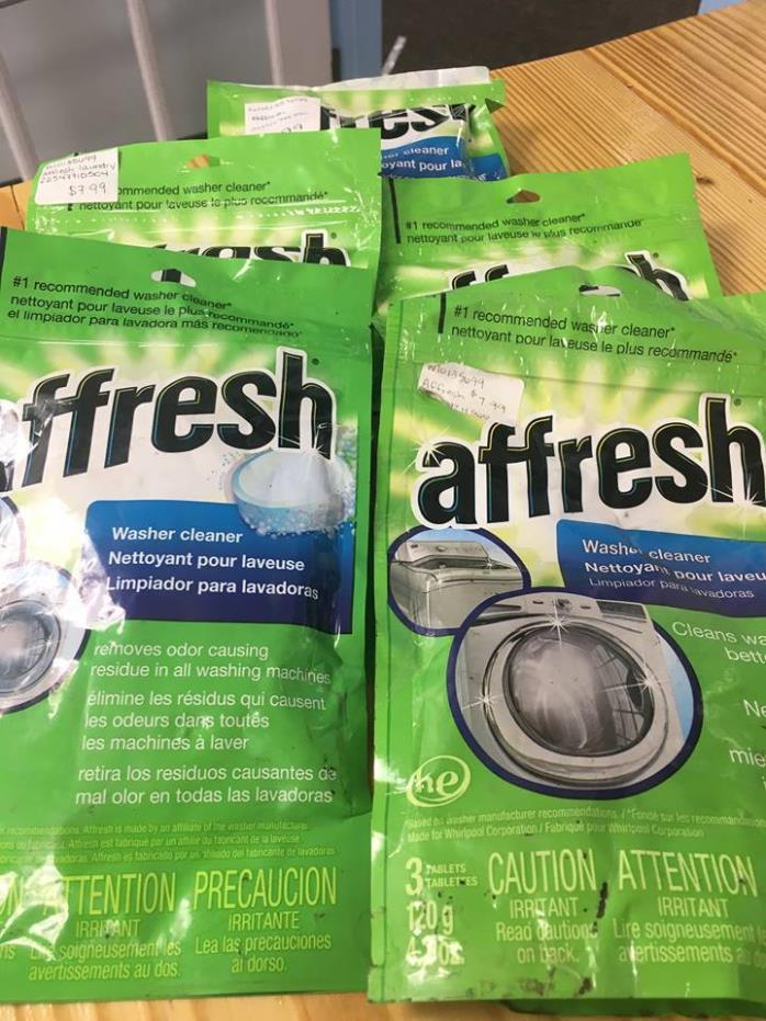 Affresh Washer Cleaner 3 packs -s10-
