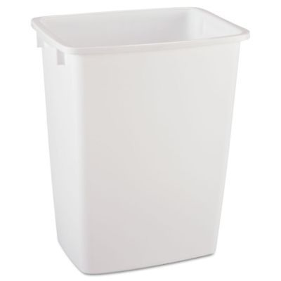 Rubbermaid Open-Top 9 Gallon Trash Cans - RUB2806TPWHICT