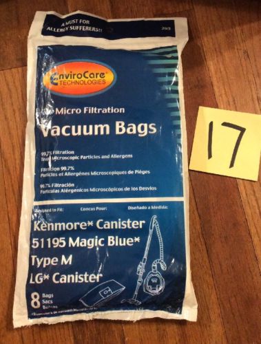 Envirocare Canister Magic Blue Type M 203 Vacuum Bags