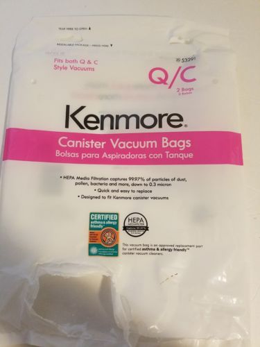 Kenmore canister vacuum bags c
