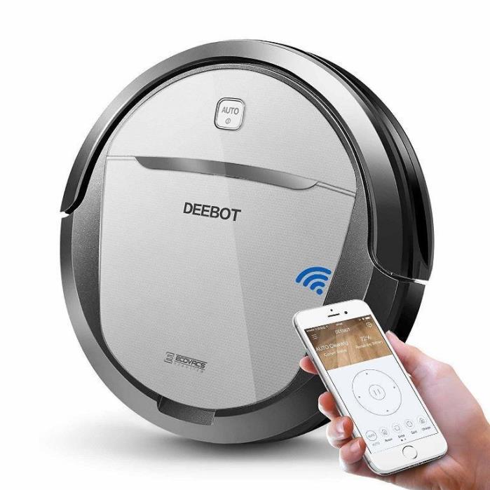 ECOVACS DEEBOT M80 Pro Robotic Vacuum Cleaner with Mop and Water Tank, for Hard