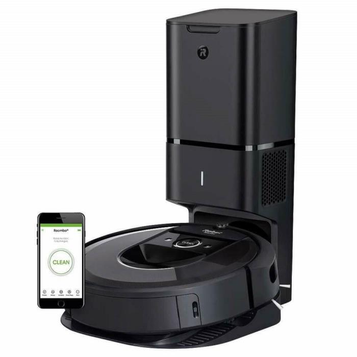 iRobot Roomba i7+ Wi-Fi Connected Robot Vacuum with Automatic Dirt Disposal