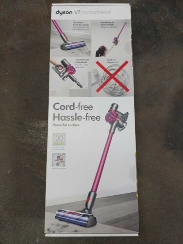 Dyson Stick Vacuum Cleaner V7 Motorhead Cordless Lithium Ion Fade-Free Suction