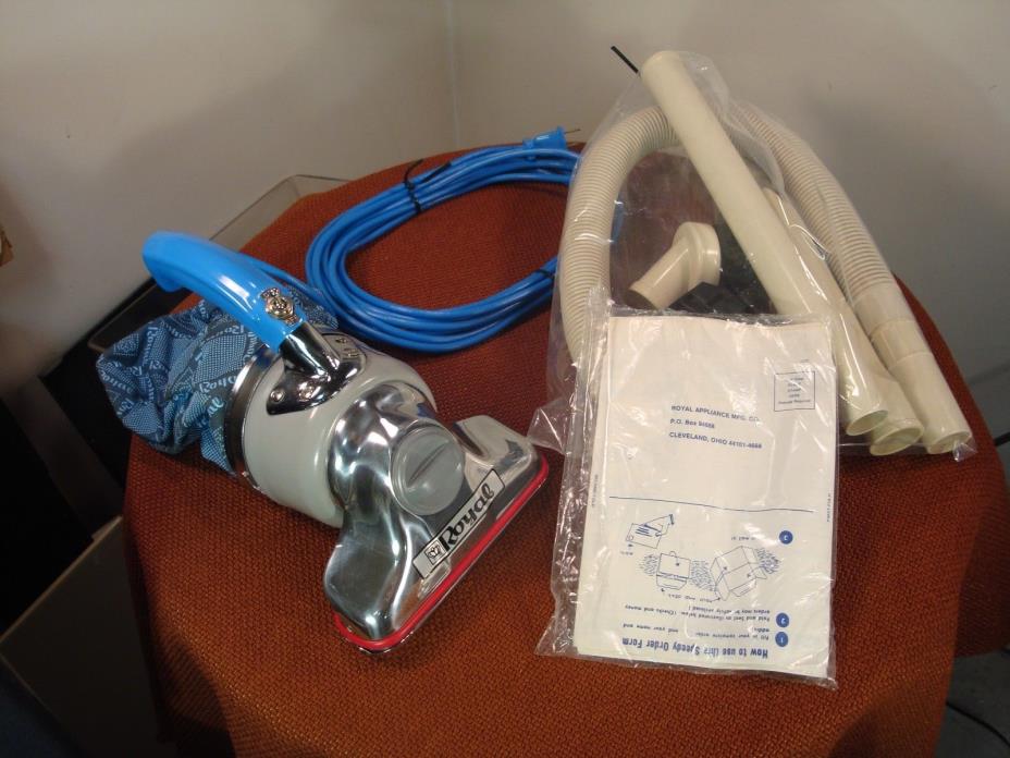 Royal Prince Hand Vacuum & Complete Attachment Kit Model 501