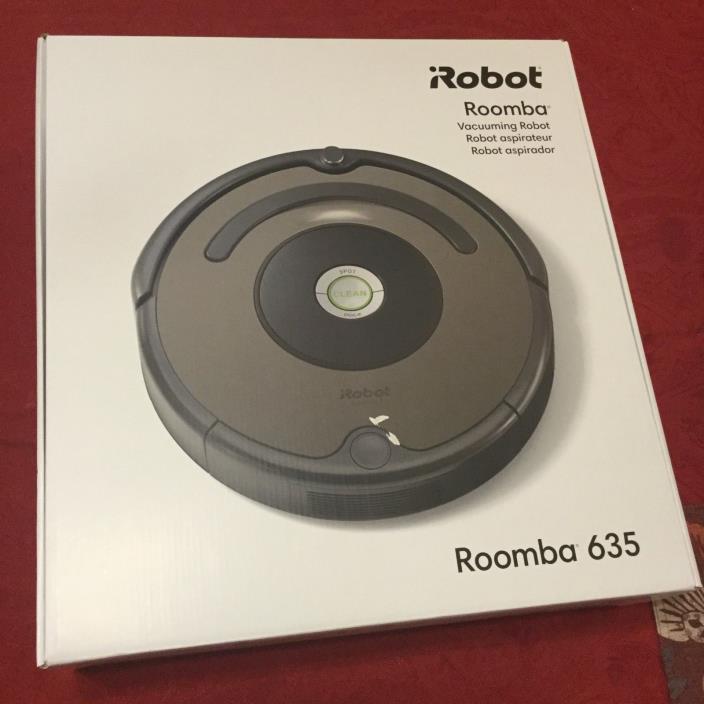 iRobot Roomba 635 R635020 Automatic Vacuum Cleaner Robot BRAND NEW IN BOX