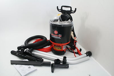 Hoover Commercial Lightweight Backpack Vacuum C2401 Accessory Pack Orange/Black