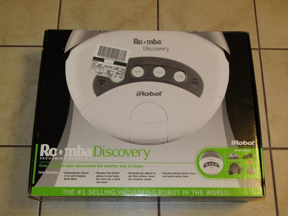 iRobot Roomba 4210 Discovery Robotic Floor Vac Cleaner Vacuum BRAND NEW SEALED
