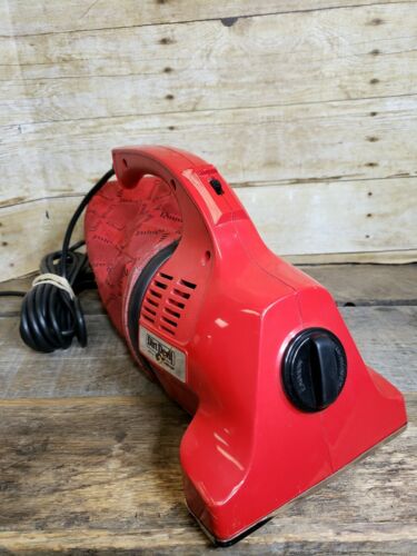 Vintage Royal Dirt Devil Handheld Vacuum Cleaner Model #103 Red