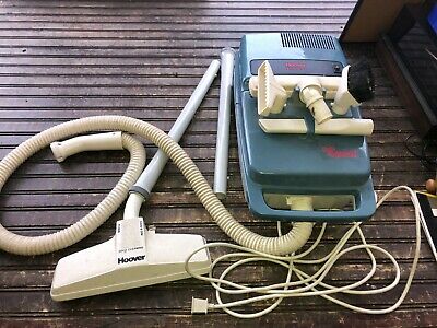 Vintage Hoover Spirit Canister Vacuum Cleaner Attachments Tested Works S3299-031
