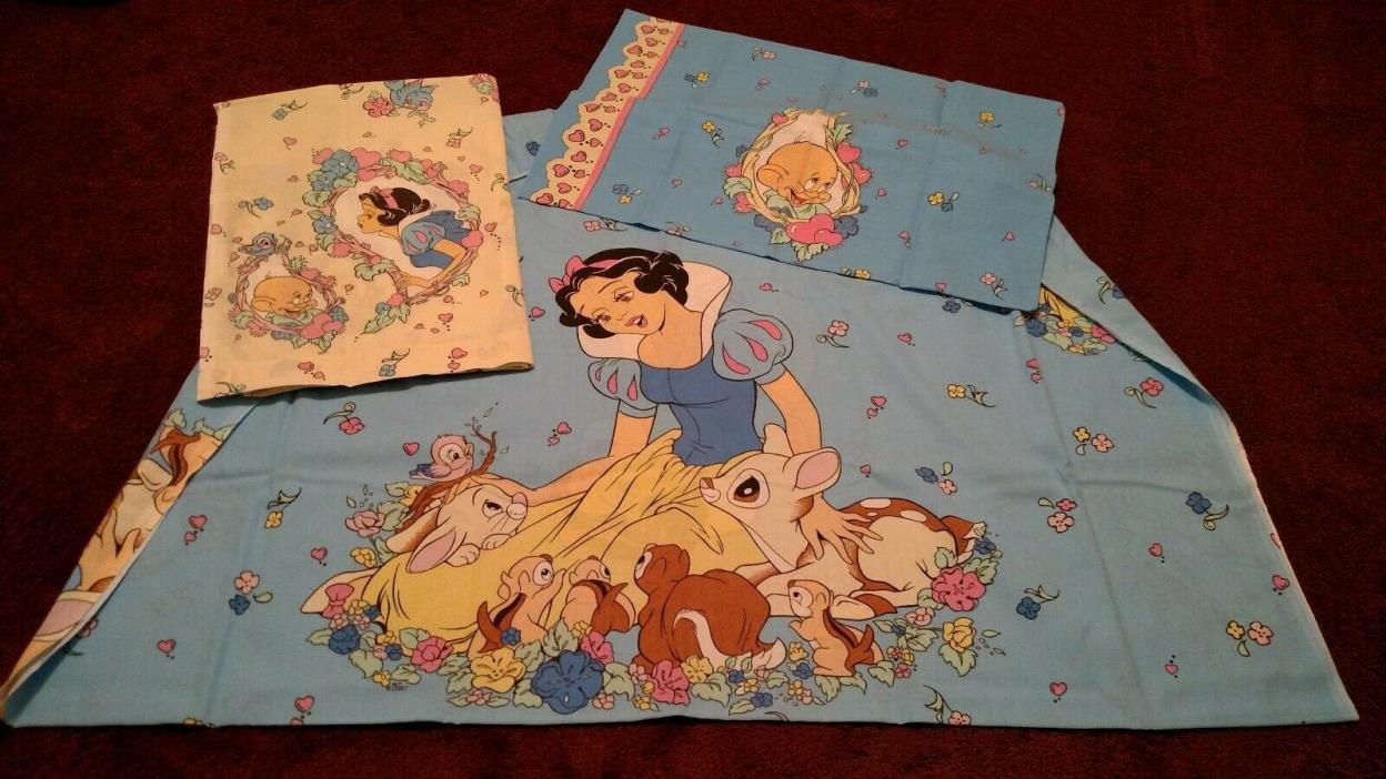 Disney Snow White Twin Bed Sheet Set