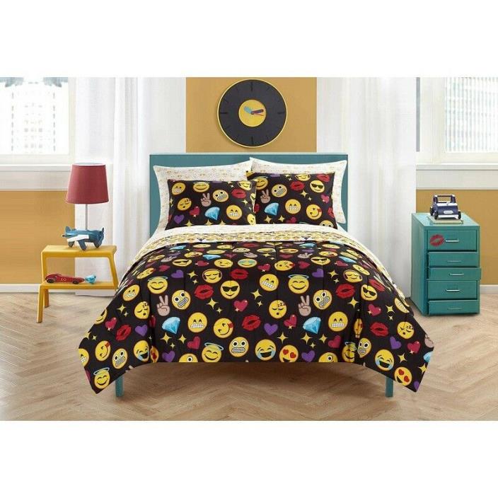 EMOJI PALS BED-IN-A-BAG BEDDING SET, TWIN/TWIN XL *DISTRESSED