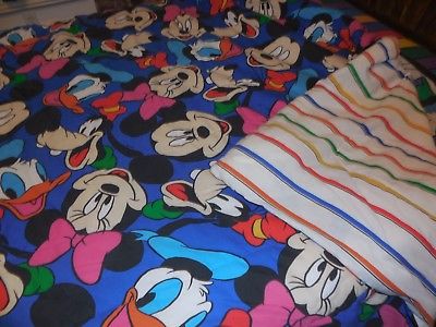 DISNEY FULL SIZE  COMFORTER AND 1 PILLOW SHAM UC