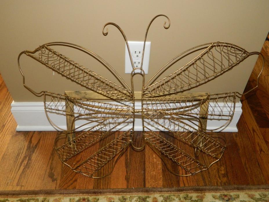 POTTERY BARN KIDS Butterfly Metal Cornice Canopy Only Hard to Find