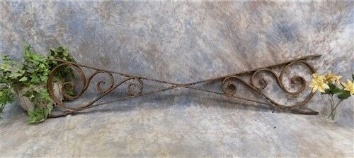 Cast Iron Bracket Sign Holder Hanger Architectural Salvage Gas Oil Vintage B