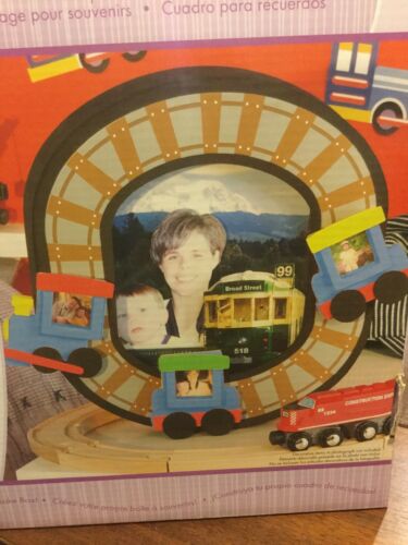 Maple Lane Kids Train Tracks (Keepsake Shadow Box) Picture Frame New NIB Gift
