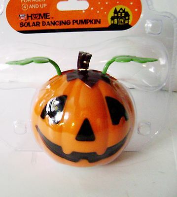 Solar Powered Dancing Pumpkin-  Bobble Head / Moving  Vines