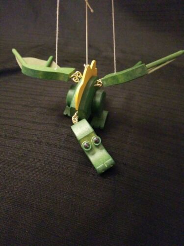 Vintage Wupper Airlines  Flying Green Dragon Germany