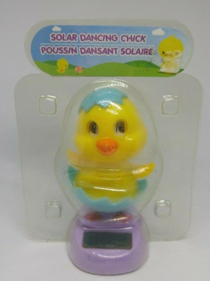 Solar Dancing Easter Chick w/ Egg; Gift/ Present Baby Shower/ Easter Basket