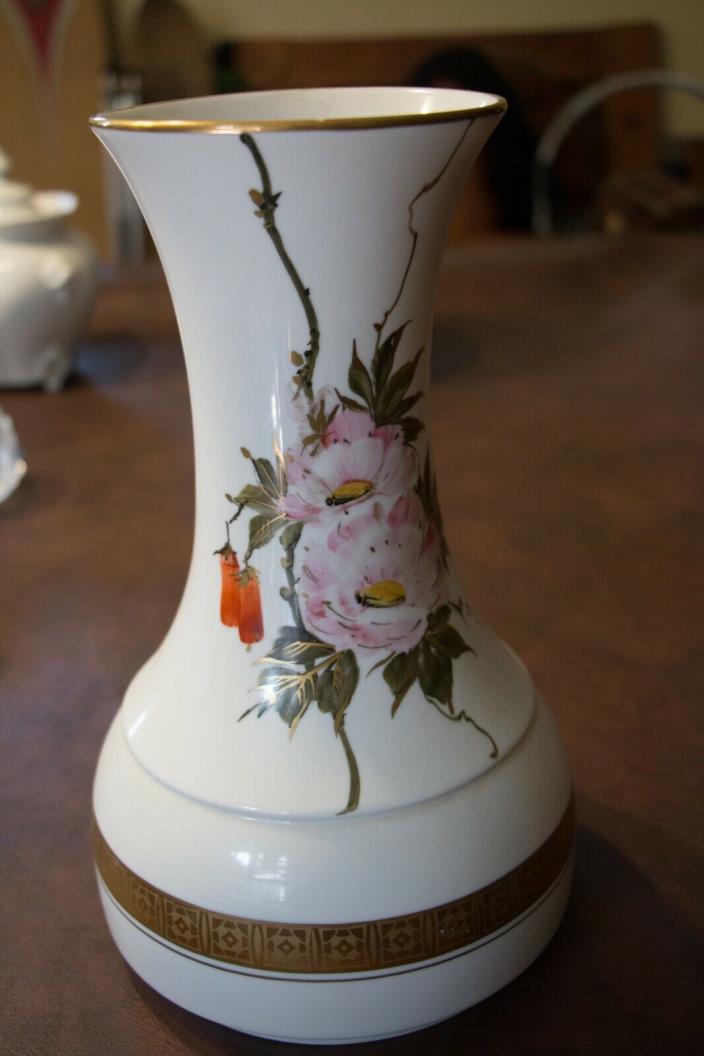 Flower Vase White Beauty Ceramics Home Decoration Floral Organ Living Room US