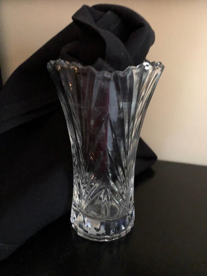 Miniature Clear Glass Bud Vase 4.5