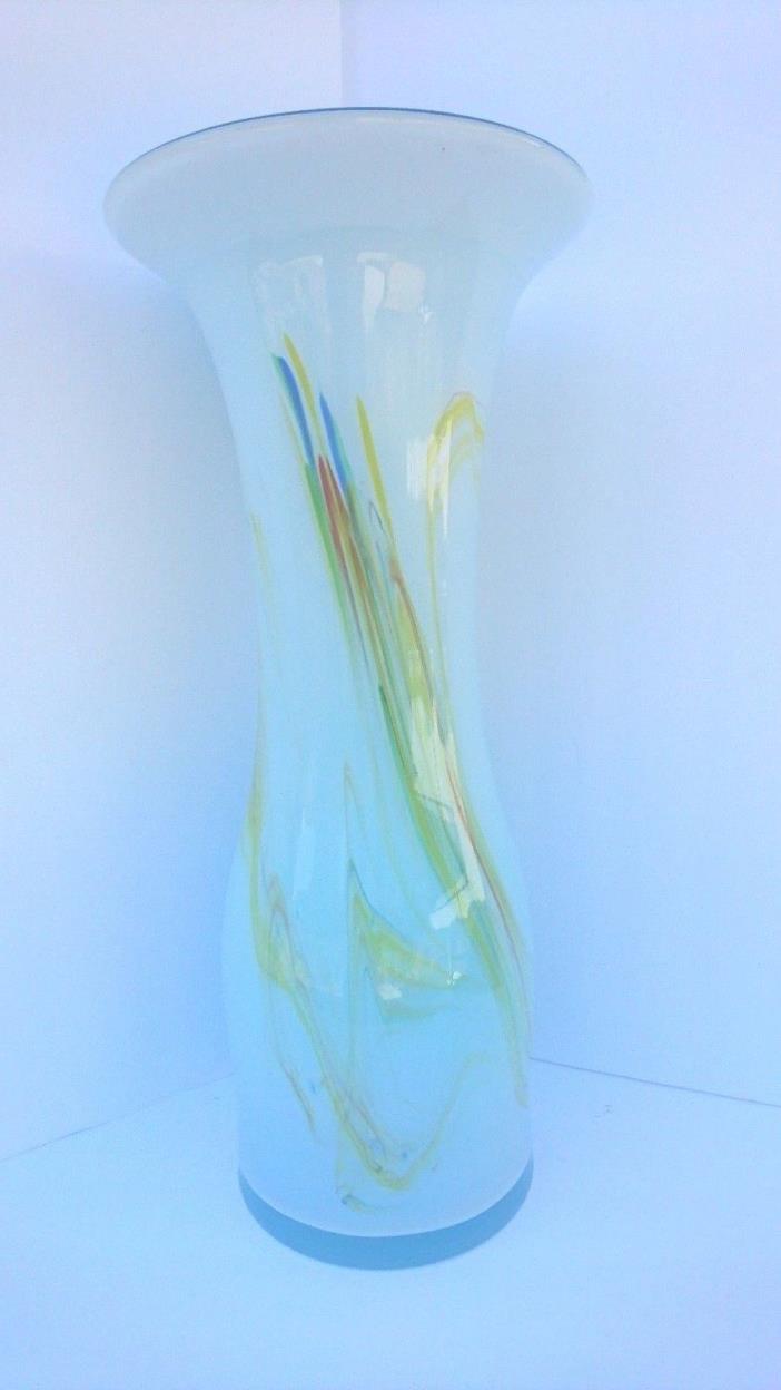 Murano Colorful Glass Floor Vase 19
