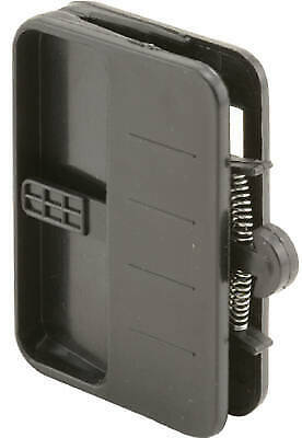 PRIME LINE PRODUCTS Sliding Screen Door Latch & Pull, Black Plastic 12609