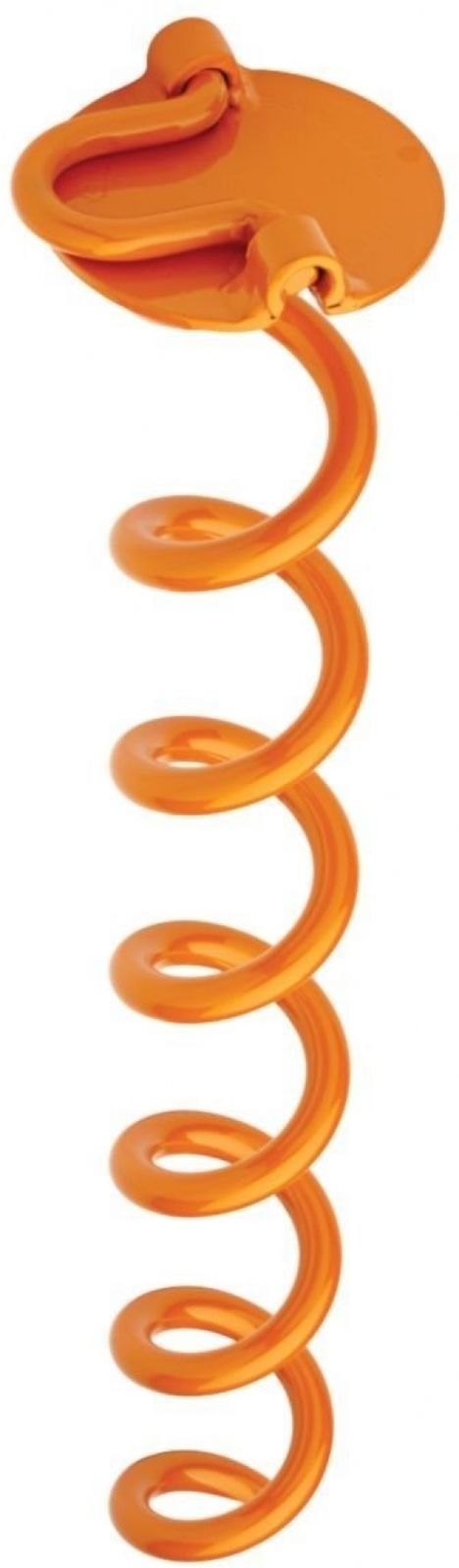 Liberty Outdoor ANCFR16-ORG-A Folding Ring Spiral Ground Anchor, Orange, 16-Inch