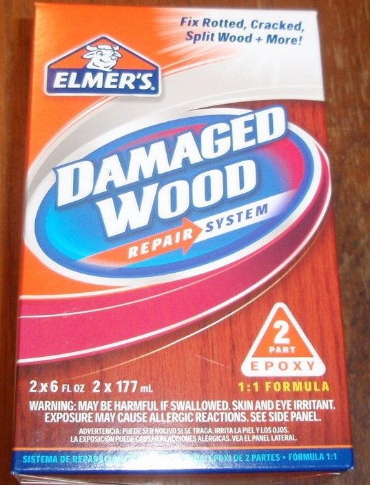 Elmer's Damaged Wood Repair System Wood Filler-New