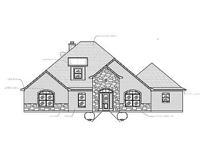 House Plans PDF and CAD Files - 2601 Heated Sq. Ft.