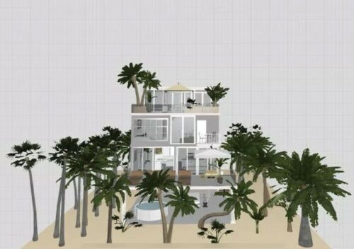Plans For A 4024 Square Foot Beach House