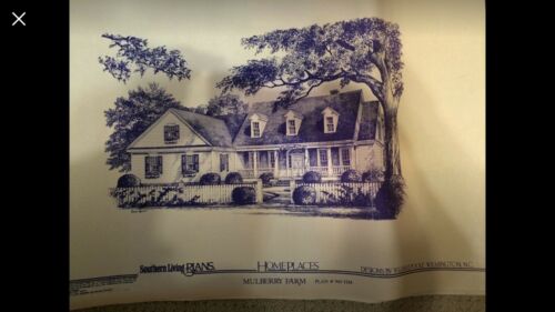 Southern Living House Plan  Mulberry Farm (3) Sets