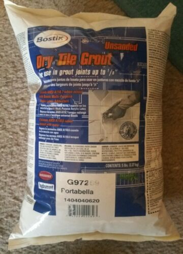 Bostik Unsanded Portabella Dry Tile Grout 5lb bag For use in grout joints to 1/8