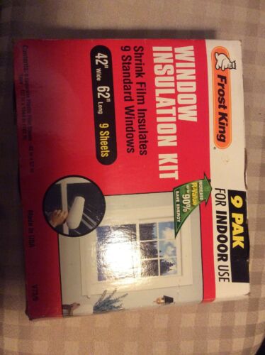 Frost King 9 Pak Indoor Window Insulation Kit