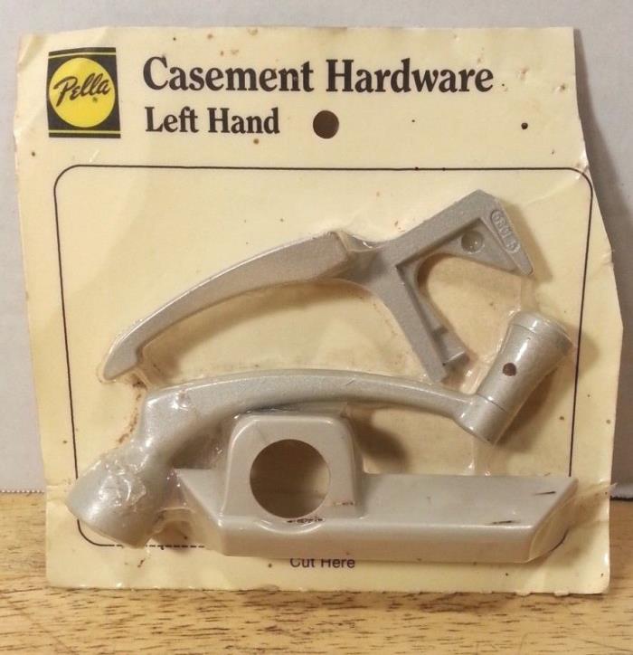 Pella - Casement Window Hardware - Left Hand - Latch - Crank Handle - Cover