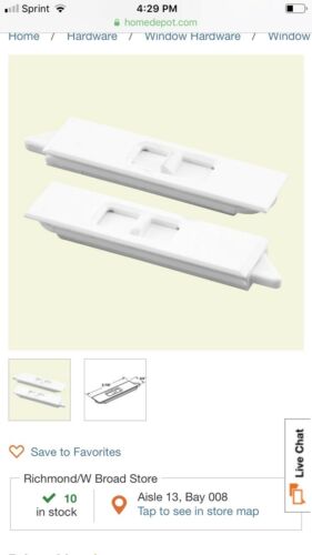 Box Of 2000 W Window Mortise Tilt Latch White