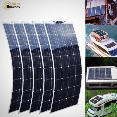 2Pcs 4Pcs 10Pcs 100W solar panel Monocrystalline Solar Cell Flexible for Car/Yac