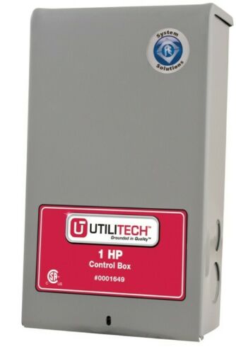 Utilitech UT305CB Steel Control Box For 1-HP Submersible Pumps