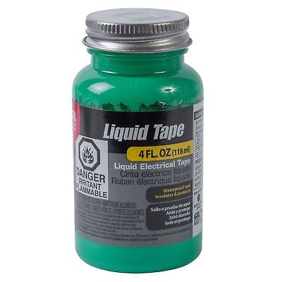 Gardner Bender LTG-400 Waterproof Liquid ELECTRICAL Tape, 4 Oz, green