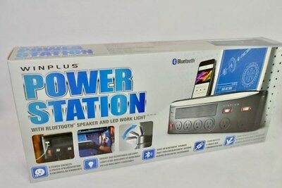 Winplus Power Station With Bluetooth Speaker and LED Work Light