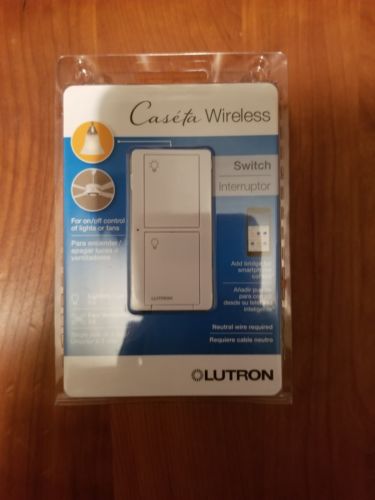 lutron Caseta Wireless Switch Multi-Location In-Wall 6 Amp Brand New